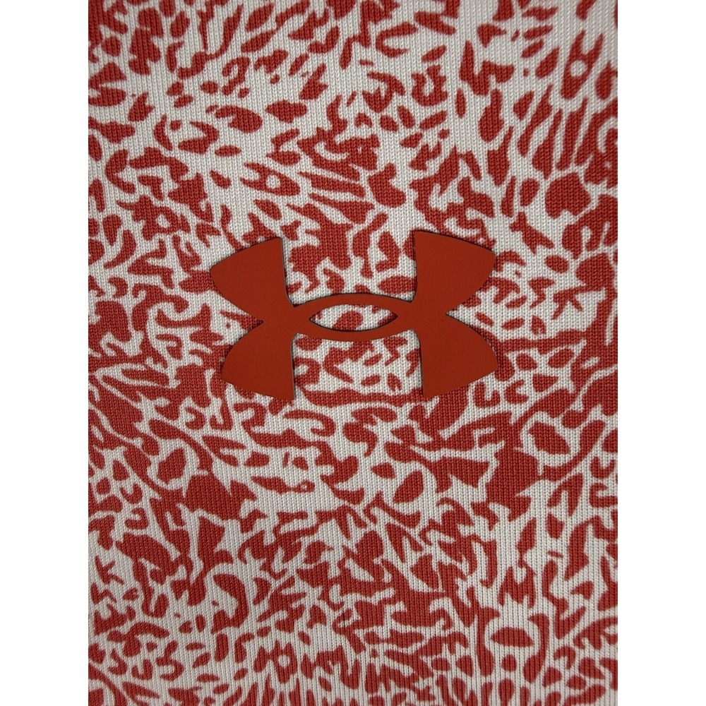Under Armour Polo Shirt Men's 2XL Azalea Floral The Playoff Performance Golf - Picture 6 of 8